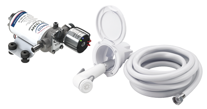 Waterdruksysteem met douchekit PA2, 12/24V - 906150 - 906150