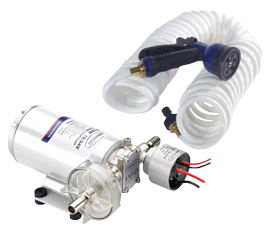 Waterdruksysteem met dekwaskit PA12/E, 12/24V - 906155 - 906155