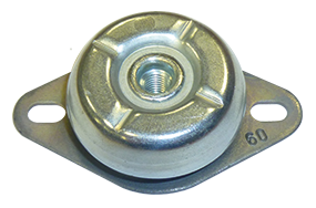 Trillingsdemper, 50&deg; shore, inwendige draad M8, afm. 85x54x25mm, max. 400N (hardheid 90N/mm) - 9063099 2 - 9063099
