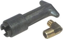 Sierra Brandstoftankadapter met 90&deg; fitting, 1/4"NPT, Mariner/Mercury, female - 9064303 1 - 9064303