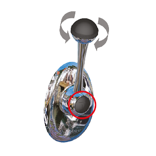 Losse drukknop voor CH2800/CH2850 - 9065899 1 - 9065899