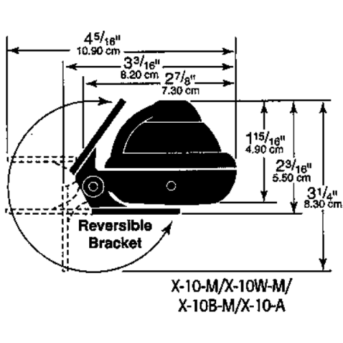 Ritchie Kompas model 'Sport X-10M', beugelkompas, 12V, roos &Oslash;50,8mm/5&deg; - 9067010 1 - 9067010