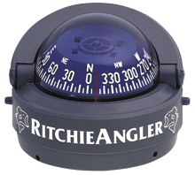 Ritchie Kompas model 'Explorer RA-93', 12V, opbouwkompas, roos &Oslash;69,9mm/5&deg;, Ritchie Angler - 9067032 - 9067032