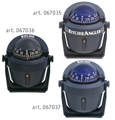 Ritchie Kompas model 'Explorer RA-91', 12V, beugelkompas, roos &Oslash;69,9mm/5&deg;, Ritchie Angler - 9067035 1 - 9067035
