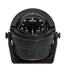 Ritchie beugelkompas model 'Voyager B-81, 12V, roos &Oslash;76,2mm/5&deg;, zwart, Wheelmark - 9067051 - 9067051