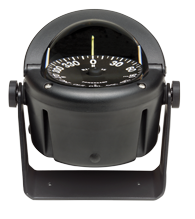 Ritchie Kompas model 'Helmsman', HB-740, 12V, beugelkompas, roos &Oslash;93,5mm/5&deg;, zwart - 9067070 - 9067070