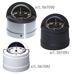 Ritchie Kompas model 'Navigator DNP-200', opbouwkompas, 12V, roos &Oslash;114,3mm/5&deg;, RVS - 9067090 1 - 9067090