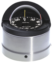Ritchie Kompas model 'Navigator DNP-200', opbouwkompas, 12V, roos &Oslash;114,3mm/5&deg;, RVS - 9067090 - 9067090
