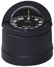 Ritchie Kompas model 'Navigator DNB-200', opbouwkompas, 12V, roos &Oslash;114,3mm/5&deg;, zwart - 9067091 - 9067091