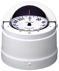 Ritchie Kompas model 'Navigator DNW-200', opbouwkompas, 12V, roos &Oslash;114,3mm/5&deg;, wit - 9067092 - 9067092