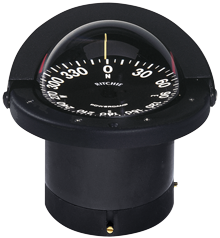 Ritchie Kompas model 'Navigator FN-201', inbouwkompas, 12V, roos &Oslash;114,3mm/5&deg;, zwart - 9067093 1 - 9067093