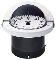 Ritchie Kompas model 'Navigator FNW-201', inbouwkompas, 12V, roos &Oslash;114,3mm/5&deg;, wit - 9067094 - 9067094