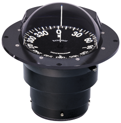 Ritchie Kompas model 'Globemaster SF-600', 12/24/32V, inbouw, &Oslash;152,4mm/2 of 5&deg;, zwart (zeil) - 9067368 - 9067368