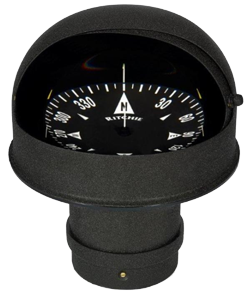 Ritchie Kompas model 'Globemaster FD-600-EB', 12/24/32V, inbouw, &Oslash;152,4mm/2 of 5&deg;, zwart (zeil) - 9067383 - 9067383