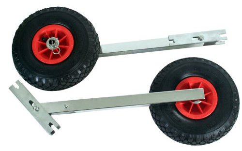 RVS transportwielenset voor rubberboot 'Ibis 2', max. 150kg (opklapbaar) - 9069355 1 - 9069355
