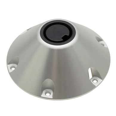 Aluminium opbouwvoet, &Oslash;230mm (voor 9069192/9069492) - 9069424 3 - 9069424