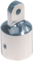 RVS Buiskap eindstuk, &Oslash;22,25mm, aansluiting &Oslash;6,3mm - 9072145 - 9072145