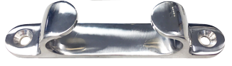 RVS Verhaalklamp, L=150mm, max. lijn &Oslash;19mm (prijs per stuk) - 9078411 - 9078411