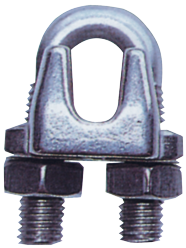 RVS draadklem, &Oslash;6mm - 9078533 1 - 9078533