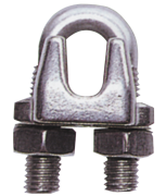 RVS draadklem, &Oslash;6mm - 9078533 - 9078533