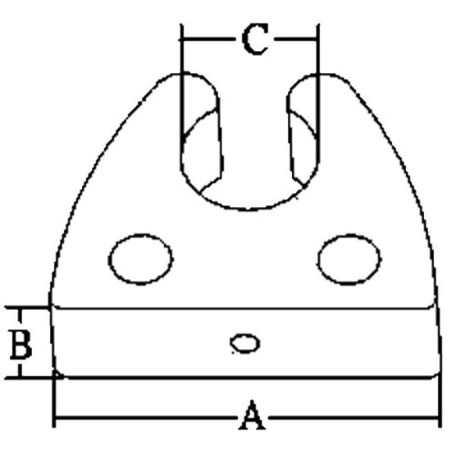 Rubber houder voor pijp, &Oslash;22-25mm, zwart (per paar) - 9078610 1 - 9078610