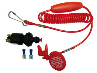 Noodstopschakelaar compleet met snoer, high quality - 9078626p - 9078626/P