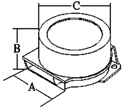 RVS elektromagnetische mini scheepshoorn, 1-tonig, &Oslash;82mm, 12V - 9078660 3 - 9078660