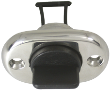 RVS loosplug met inschroefbare kunststof plug - 9078710 - 9078710