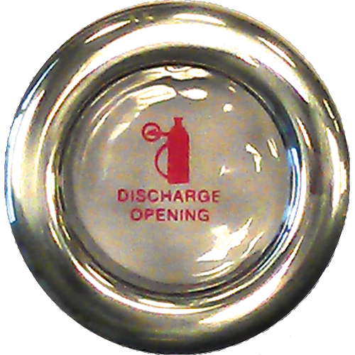 Blusopening met breekglas, afm. 50x70x29mm - 9078945 - 9078945