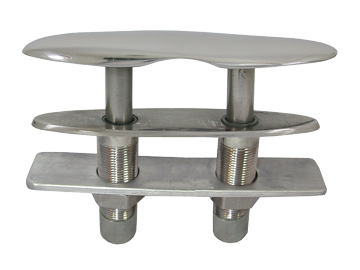 RVS Verzinkbare klamp, A=108mm, B=28mm, C=50mm, D=45mm, E=19mm, F=19mm - 9078950 - 9078950