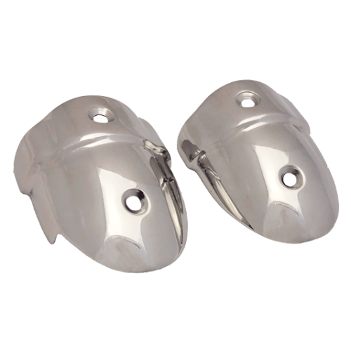 RVS eindstuk voor 'Sphaera 35' met PVC base (paar B+C) - 9080329 1 - 9080329