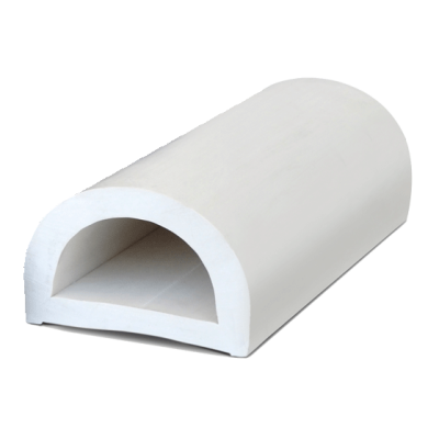 PVC stootlijst, dock 90, B=90mm, wit; rol van 16Mtr - 9080491 - 9080491