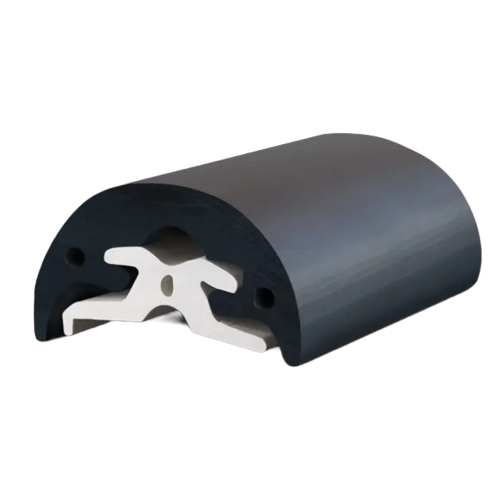 Stootlijst Radial 30 zwart  H=30mm Rollengte 16Mtr - 9080548r - 9080548R