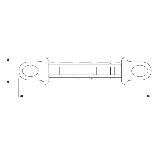 Landvastveer met schokdemper master mooring Junior 13-17 ton - 9081262 dim 72dpi - 9081262