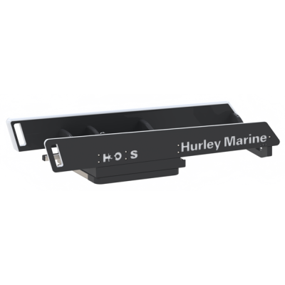 Hurley H3OS Davit w/electric Winch  Black - 9084619 - 9084619