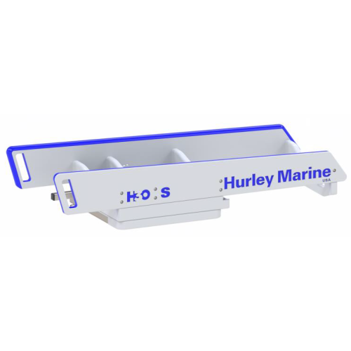 Hurley H3OS Davit w/Hand Winch  White - 9084628 - 9084628