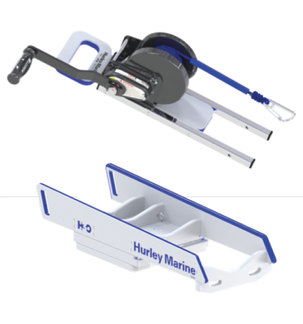 Hurley H3O Davit met handlier