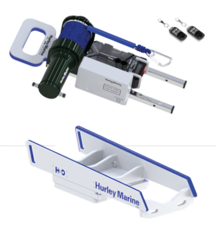 Hurley H3O Davit met elektrische lier