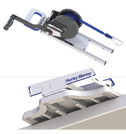 Hurley H3O+ Davit met handlier