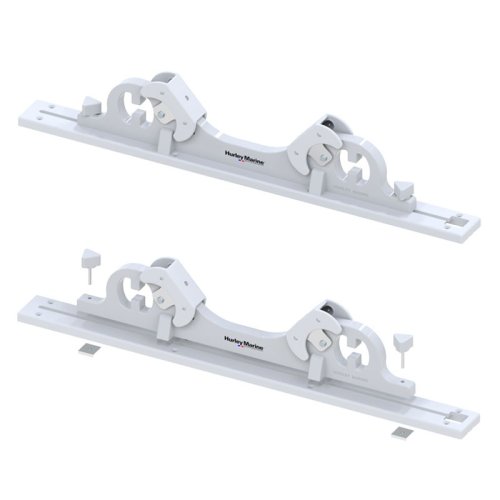 Hurley 36" Kunststof Rail/kanaal  Wit - 9084661 - 9084661