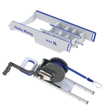 H3O+XL Davit met handlier