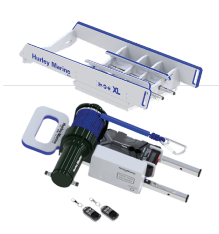 H3O+XL Davit met elektrische lier