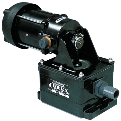 Membraanpomp IDREX S40, 24V/7A, 37l/min, zelfaanzuigend tot 4m, opvoerhoogte max. 8m, &Oslash;25mm - 9086006 - 9086006