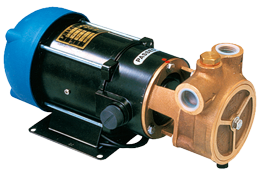 Centrifugaalpomp A66B, 12V/15A, 17l/min, zelfaanzuigend tot 5,5m, opvoerhoogte max. 18m, &Oslash;20mm - 9086030 1 - 9086030