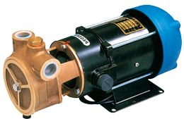 Centrifugaalpomp A66B, 24V/9A, 17l/min, zelfaanzuigend tot 5,5m, opvoerhoogte max. 18m, &Oslash;20mm - 9086031 - 9086031