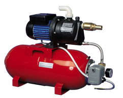Waterdruksysteem AMFA 990, 400V/370W, 52l/min (bij 1,2bar), stalen tank 24l - 9086063 1 - 9086063