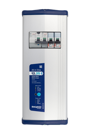ALL-IN-ONE Elektronische schakelkast, 12V, 25A, 3x uitgang, 395x188x103mm - 9086259 - 9086259