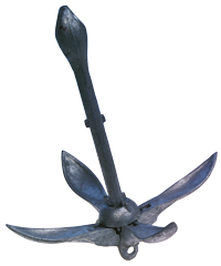 Verzinkt-Stalen paraplu anker, 8kg - 916008 72dpi - 916008