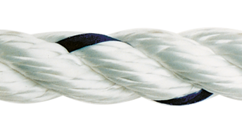 Allcord-1, geslagen polyester, &Oslash;16mm, wit, haspel 140m (breekkracht 4340kg) - Al0106 l 6 - AL0116/L