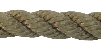 Allcord-8, geslagen polypropyleen splitfilm, &Oslash;14mm, manilla, haspel 220m (breekkracht 2800kg) - Al0806 5 - AL0814
